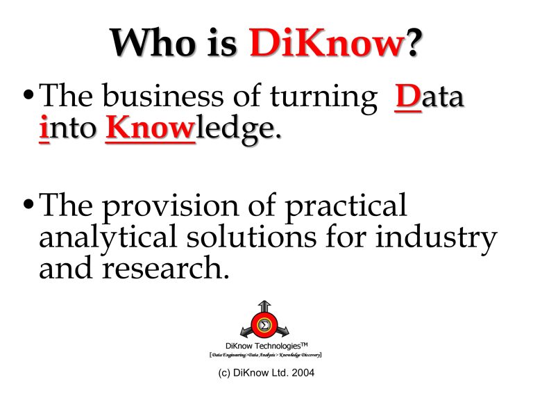 WhoIsDiKnow